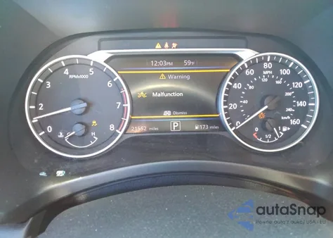 2021 Nissan Sentra Sv из США, поврежденный, VIN 3N1AB8CV0MY232813